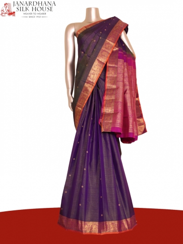 Bridal Vaira Oosi Kanjeevaram Silk Saree